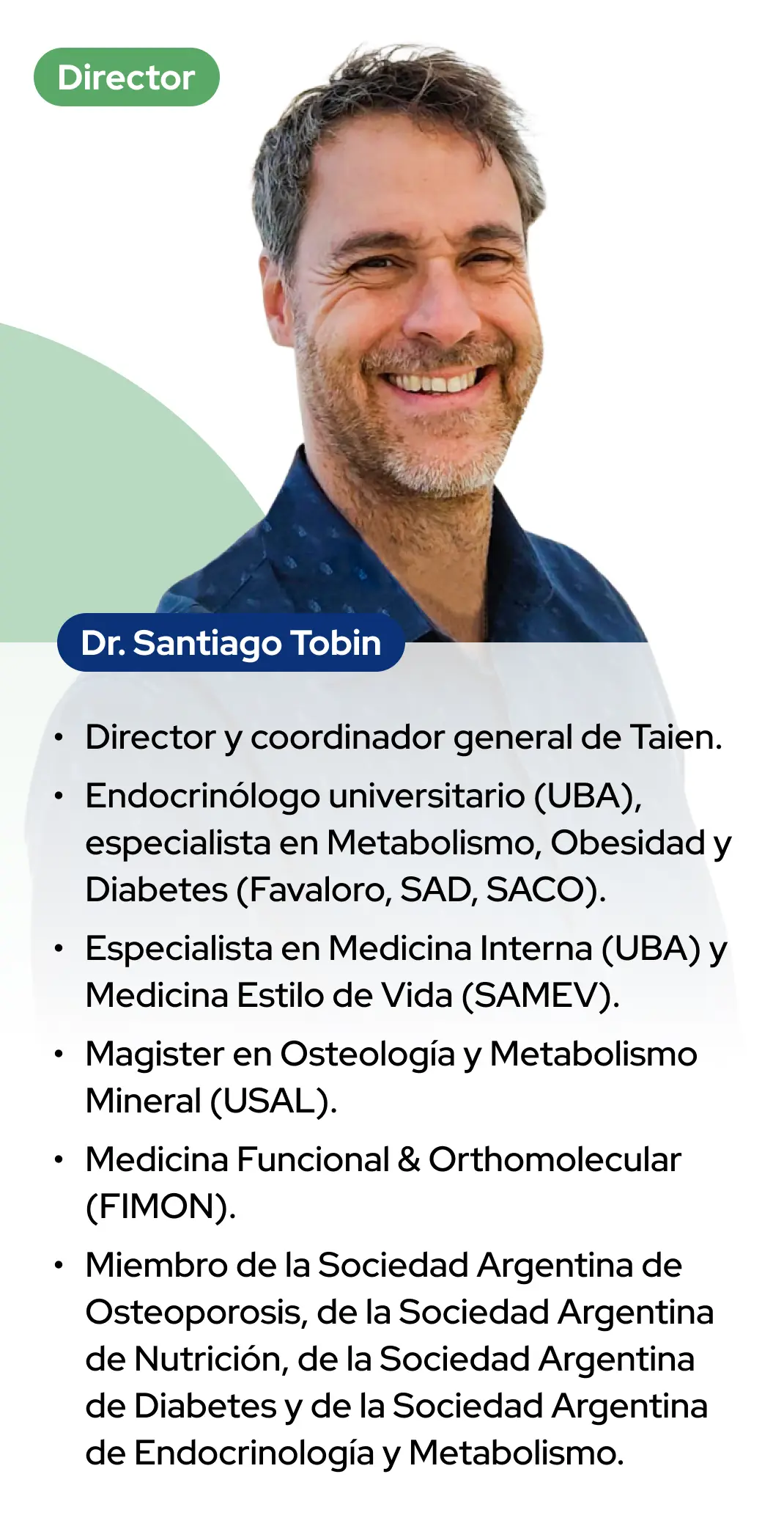 Dr Santiago Tobin Minibio